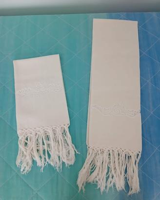 Set (2 pz) Asciugamano Bagno (Vintage)