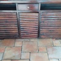 Cucina e mobile etnico, cassapanca