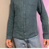 camicia uomo blu slim taglia M  OVS 