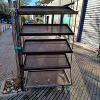 espositore ,carrello per negozio