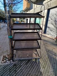 espositore ,carrello per negozio