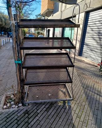 espositore ,carrello per negozio