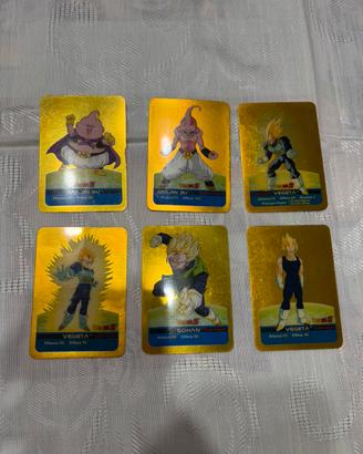Lamincards Dragon Ball Z Serie Oro 2006