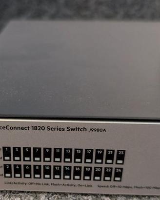 Switch hpe officeconnect  1820 24g j9980a