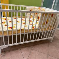 Lettino/culla IKEA Gulliver bianco 60x120 cm