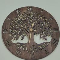 orologio da parete taglio laser 