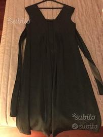 Vestito da cerimonia verde scuro donna