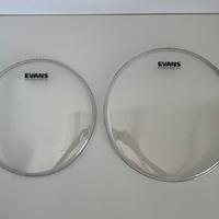 Evans G2 Clear 12” - 14”