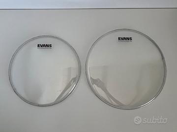 Evans G2 Clear 12” - 14”