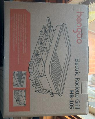 Raclette Grill Elettrico Hegòo HB-105 – 8 persone