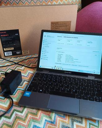 CHUWI MiniBook X – Laptop 10.1" 2-in-1. Touch