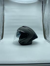 CASCO JET ORIGINE APRICA + BT SOLID TITANIO OPACO 