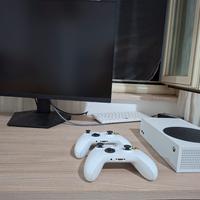 xbox series s con 2 controlli 