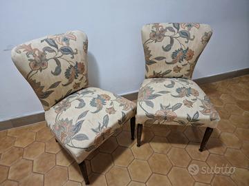 coppia poltroncine vintage
