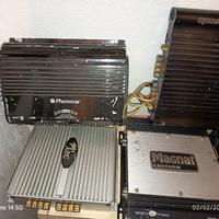 varie marche amplificatori auto 
