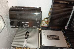 varie marche amplificatori auto 