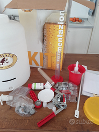 Kit fermentazione birra nuovo