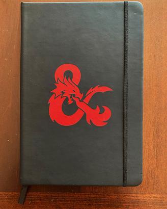 Dungeons & Dragons diary-notebook