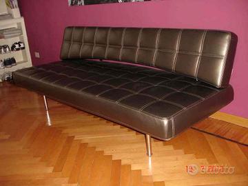 Divano Bonaldo Pierrot King in pelle colore bronzo