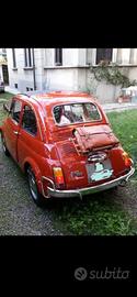 fiat 500L del 1972 restaurata