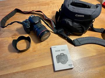 Canon EOS 700D + Canon 24-105mm L IS USM + Borsa