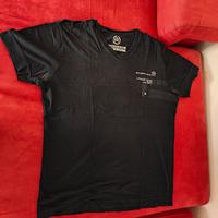 t-shirt nera urban ring XXL uomo