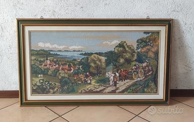 Quadro - Borgo contadino.