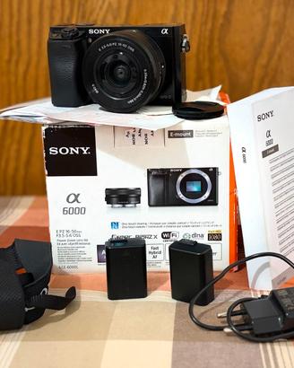 Sony Alpha 6000 + 16-50mm OSS kit lens