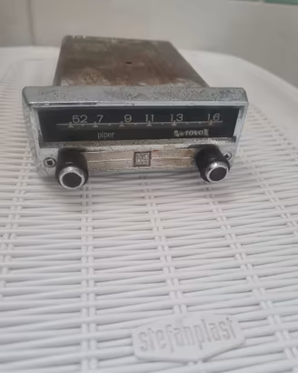autoradio piper auto d'epoca fiat 500 vintage raro