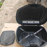 bauletto GIVI V47 + piastra GIVI  per benelli trk 