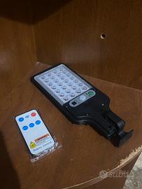 Luce a pannello solare