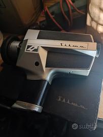 cinepresa vintage con custodia 