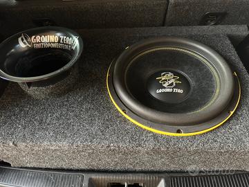 Subwoofer ground zero 38