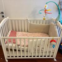 Lettino per bambini con sbarre Italbaby 