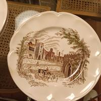 Set 4 piattini vintage inglesi Johnson Bros Haddon