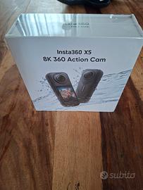 Insta360 X5 8k 360 Action Cam - Nuova