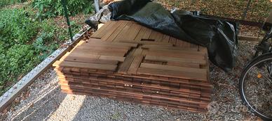 Tavole in legno di Ipe 155*90*19, come nuove