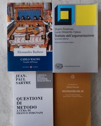 Libri di storia e filosofia