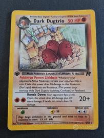 pokemon dark dugtrio 6/82 1a edizione ita holo