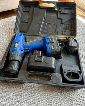 Trapano Avvitatore con 2 batterie