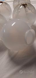 bocce vetro per lampadario