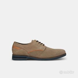 Bata scarpe stringate in suede
