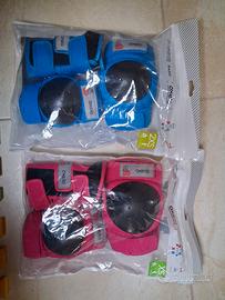 Set gomitiere, ginocchiere e protezioni mani 6 pz