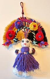 Bambola doll Messico porta fortuna anni 60