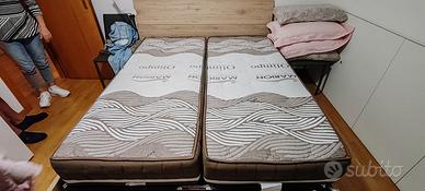 coppia materassi singoli marion olimpo lattice