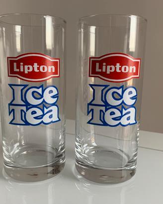 2 bicchieri Lipton Ice Tea