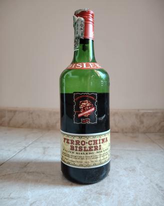 Bottiglia Vintage Ferro-China Bisleri Milano
