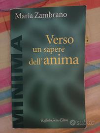 Verso un sapere dell'anima Maria Zambrano