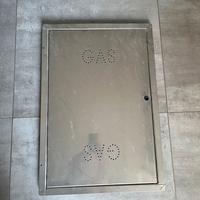 Sportello contatore gas inox