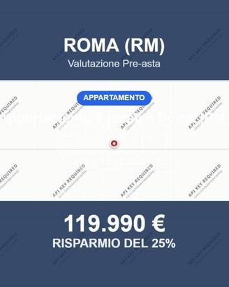 Immobile in asta di 110 m² a Roma